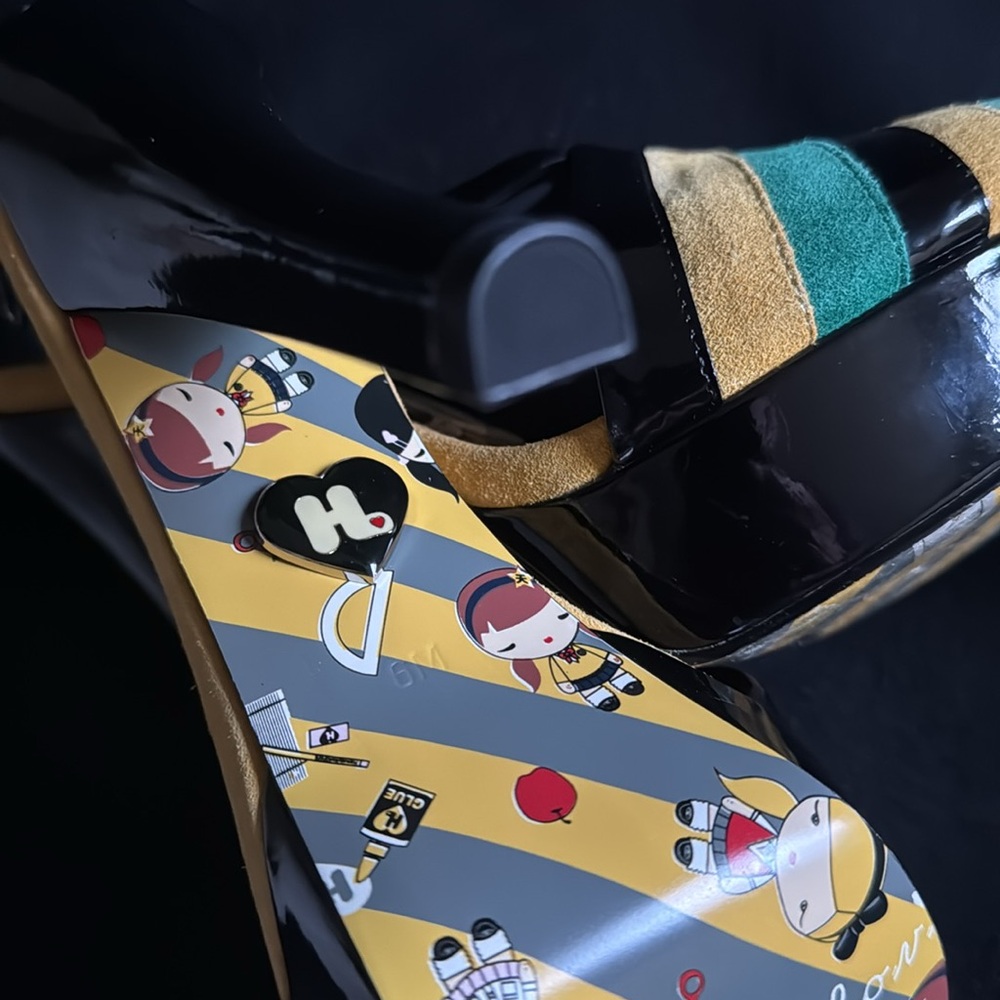 HARAJUKU❤️ LOVERS Jamaica Carnival Theme Heels - Picture 5 of 9